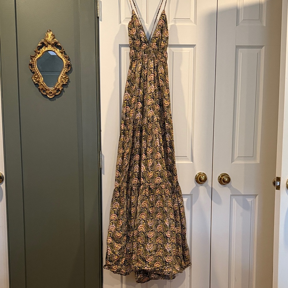 J. Crew Floral Patterned Maxi Dress